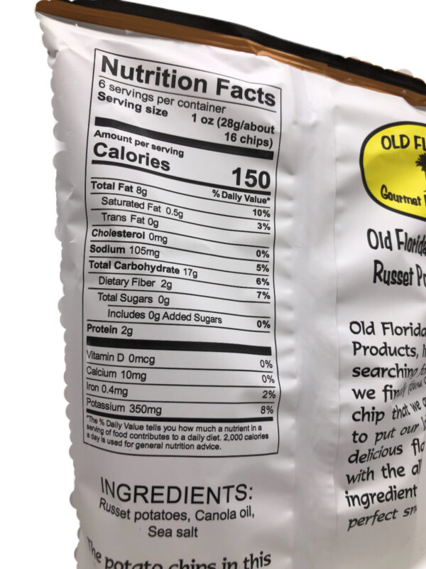 Dark Russet Potato Chips - 7oz - Image 2